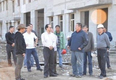 甘肃省发改委领导视察雪顿牦牛乳项目建设情况
