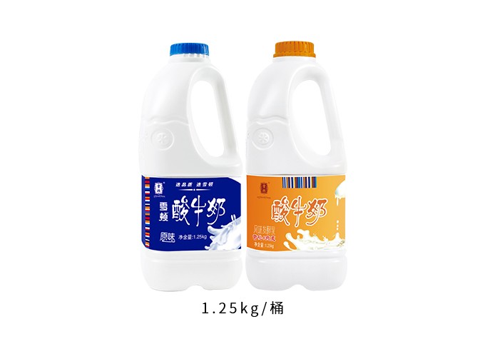 雪顿酸牛奶风味发酵乳